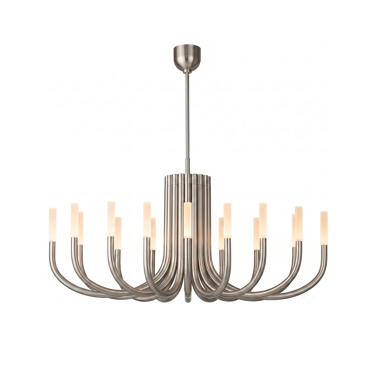 Corin Curved Arm Candle Chandelier
