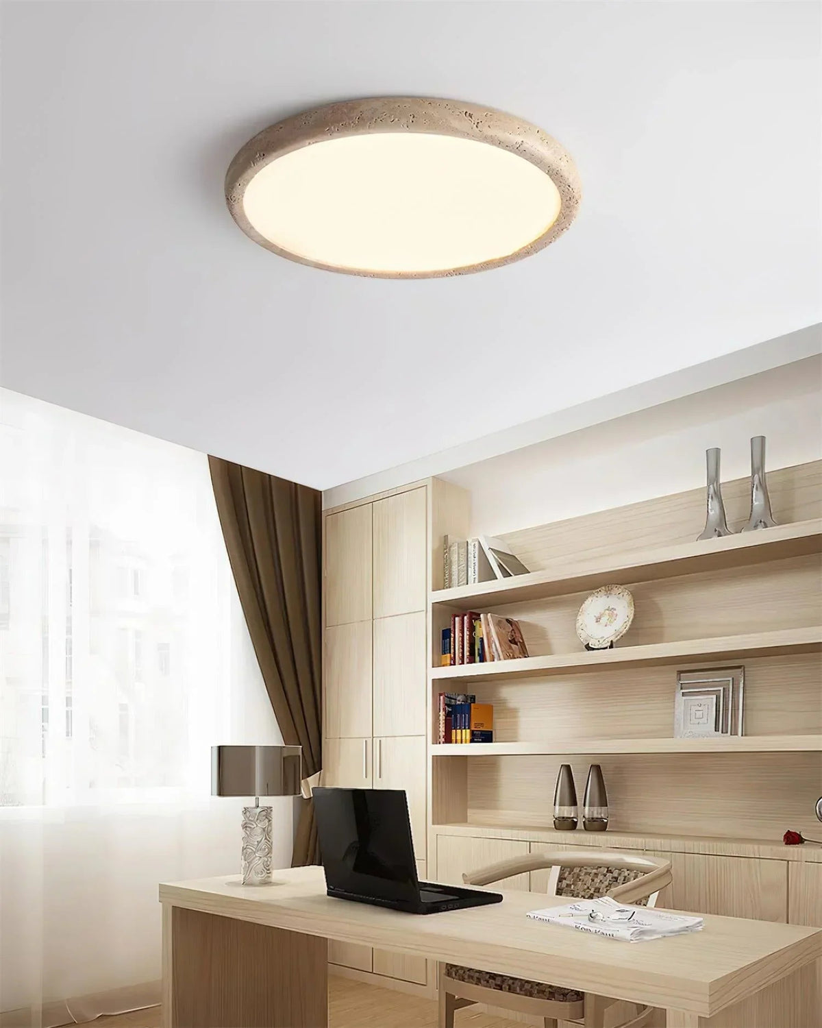 Travertine Kleine Ceiling Light