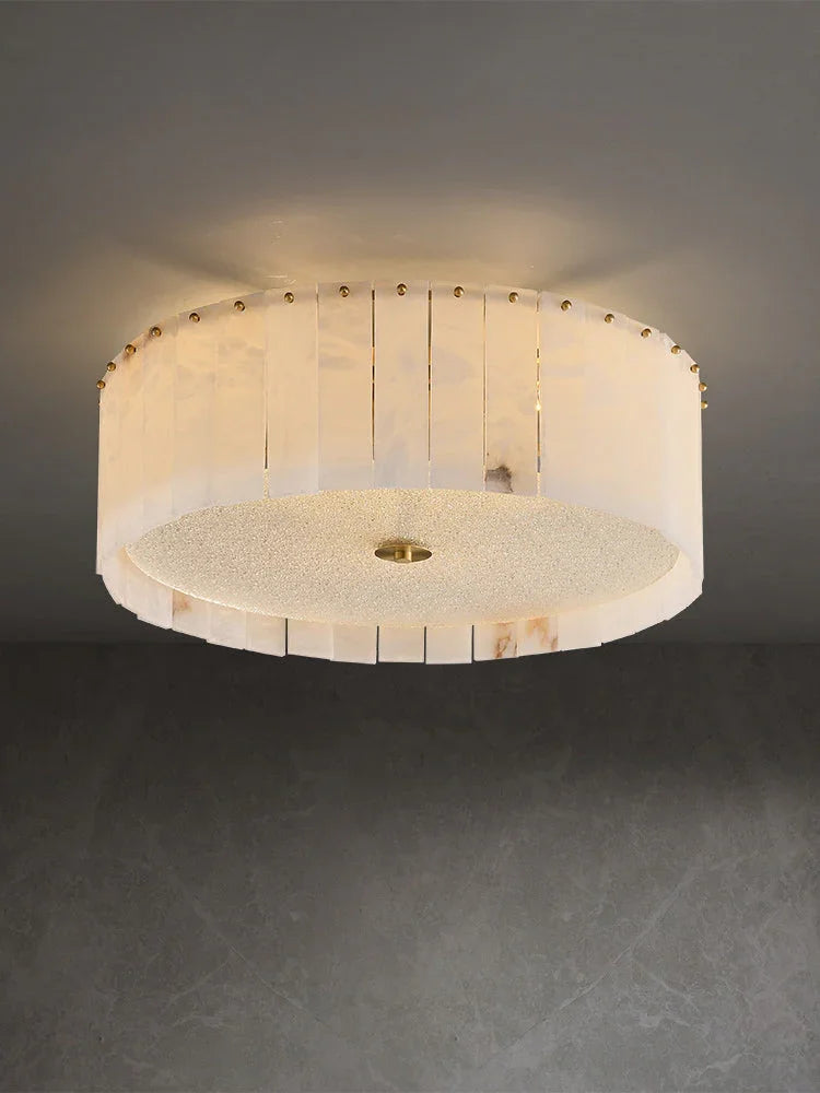All Copper Alabaster Ceiling Lamp