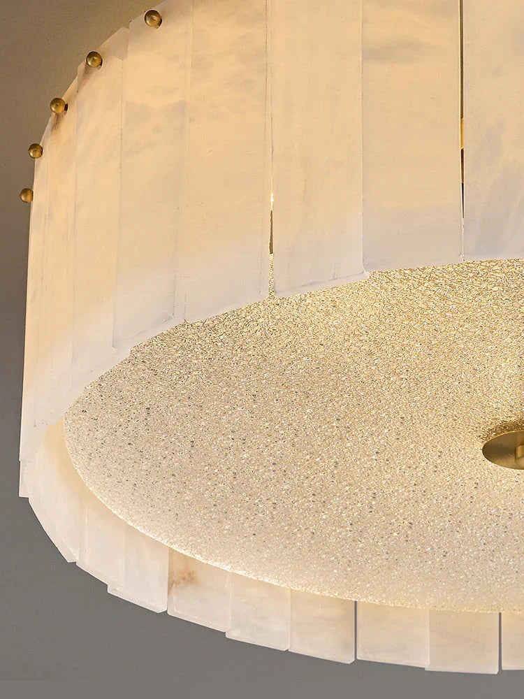 All Copper Alabaster Ceiling Lamp