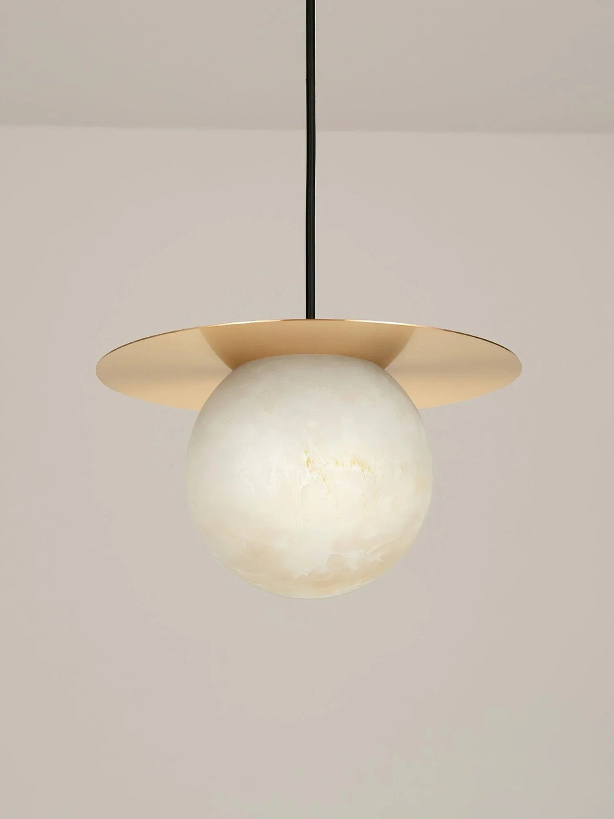 Alabaster Borra Pendant Light