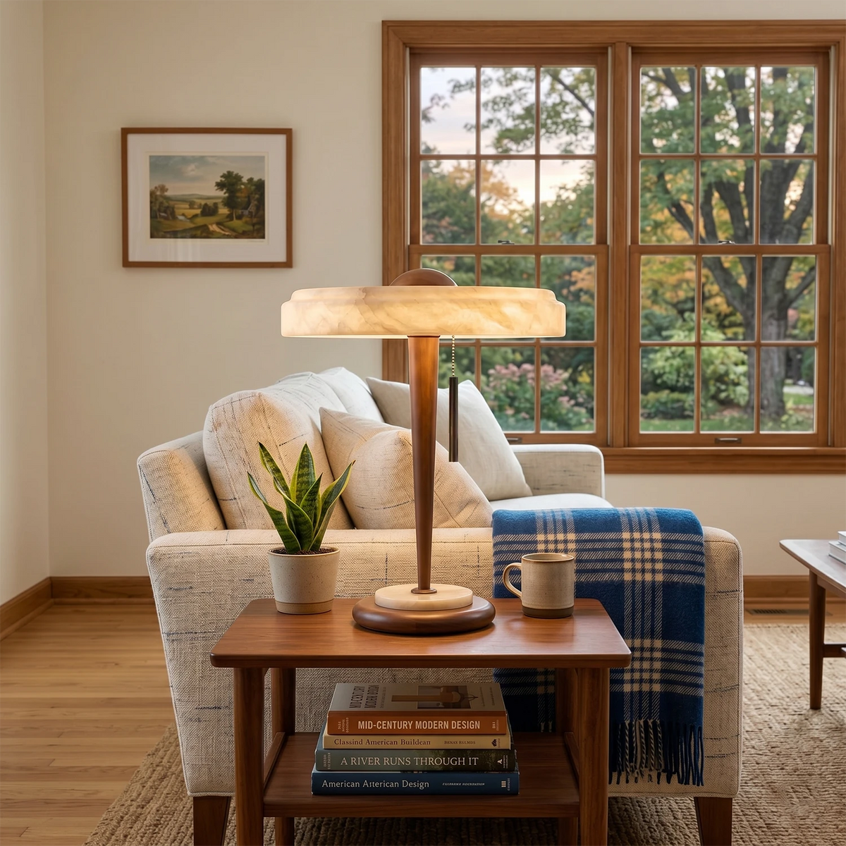 Quiet Luxury Alabaster Table Lamp