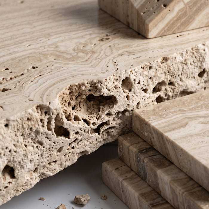 Travertine & onyx