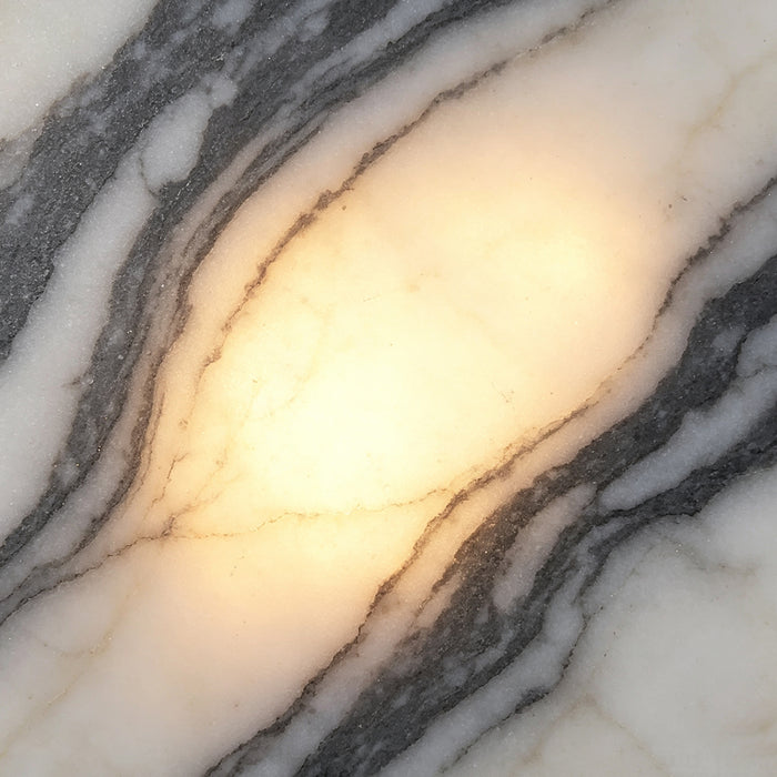 Backlit agate