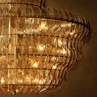 Alieence textured smoke glass panel close-up detail