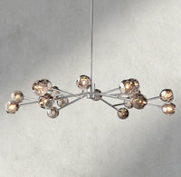Boule de Cristal chandelier 60" / Smoke / Nickel product view