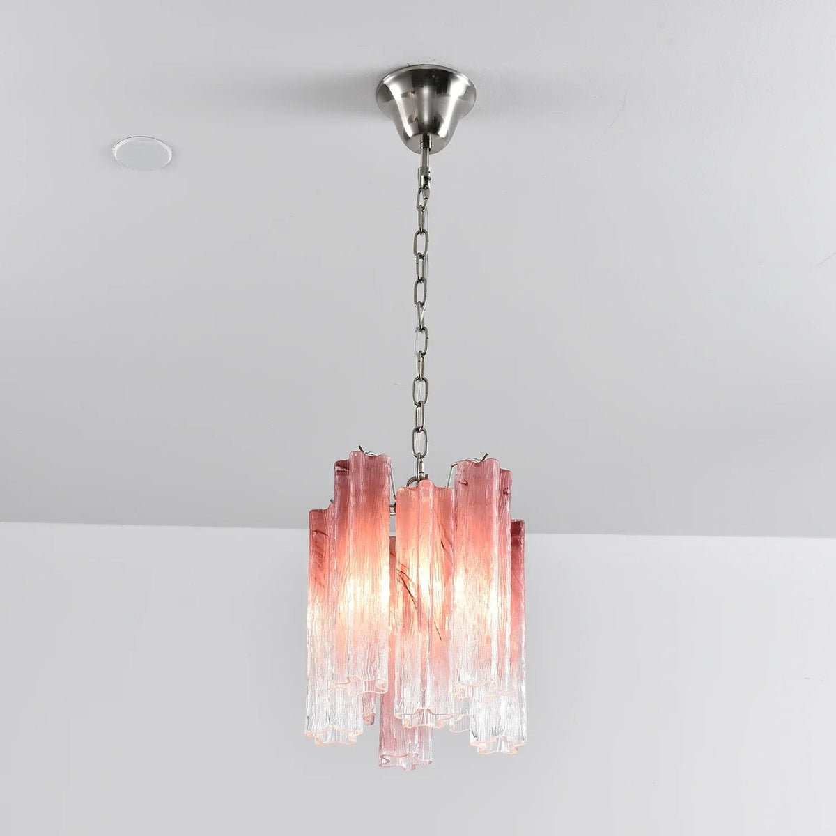 Addis Star-Shaped Glass Tubes Chandelier