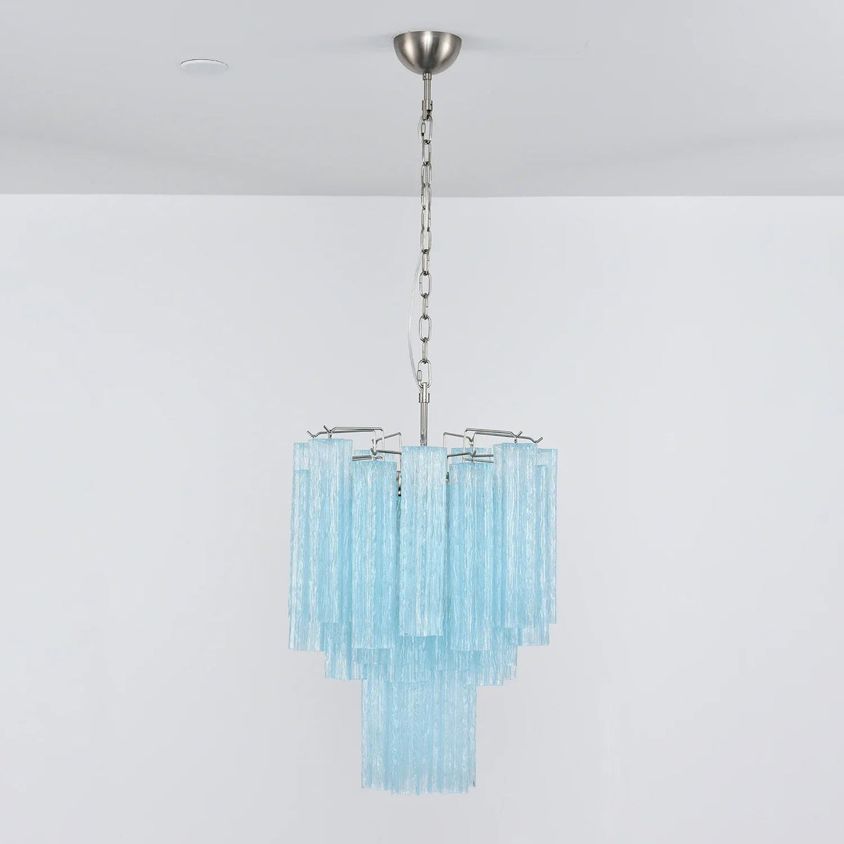 Addis Star-Shaped Glass Tubes Chandelier