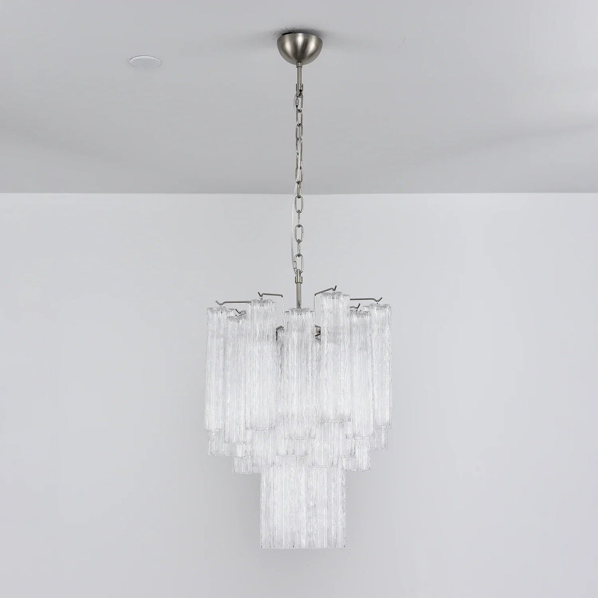 Addis Star-Shaped Glass Tubes Chandelier