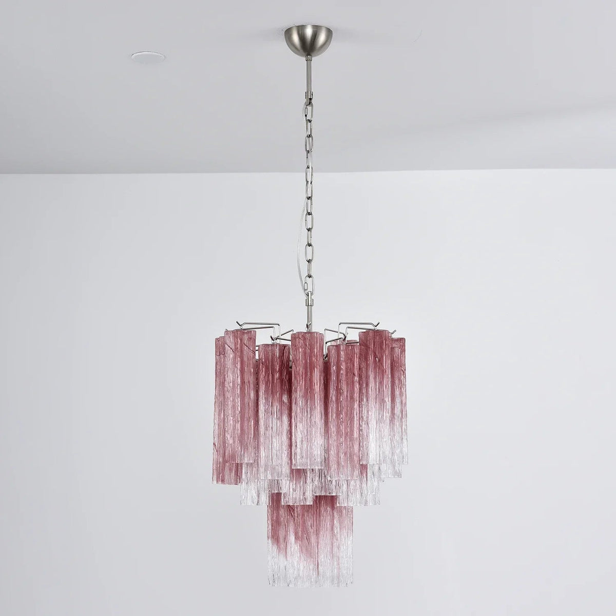 Addis Star-Shaped Glass Tubes Chandelier