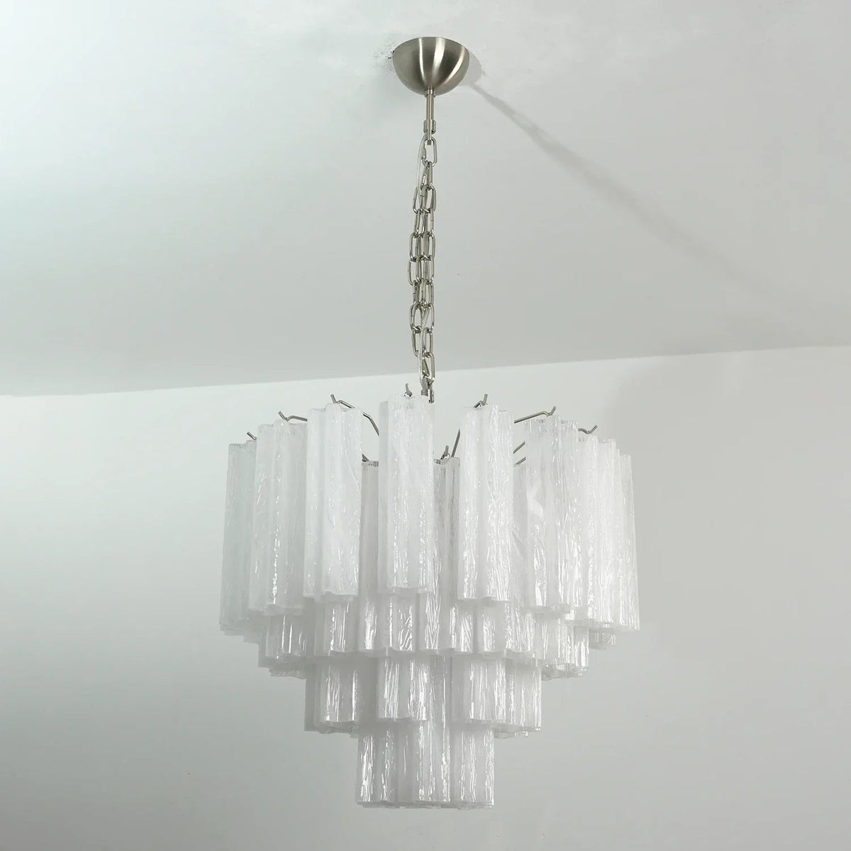 Addis Star-Shaped Glass Tubes Chandelier