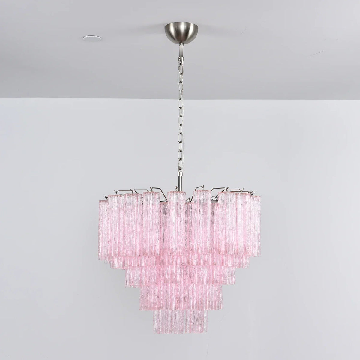 Addis Star-Shaped Glass Tubes Chandelier