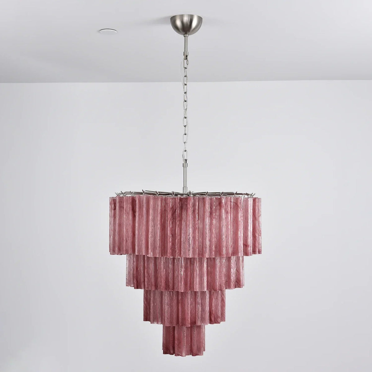 Addis Star-Shaped Glass Tubes Chandelier