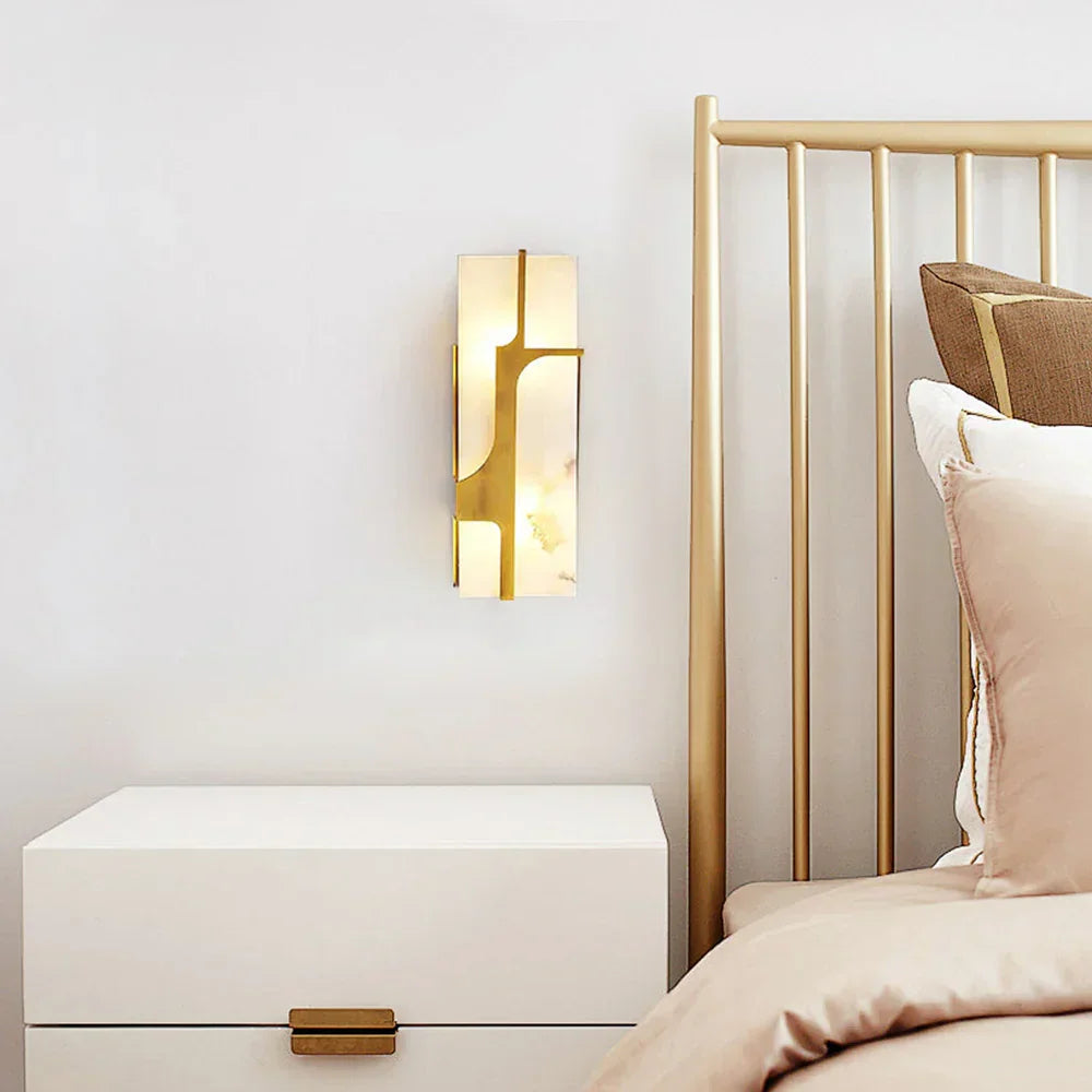 Alabaster Ariel Wall Lamp