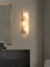 Alabaster Alvia Striped Wall Light