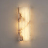 Alabaster Alvia Striped Wall Light