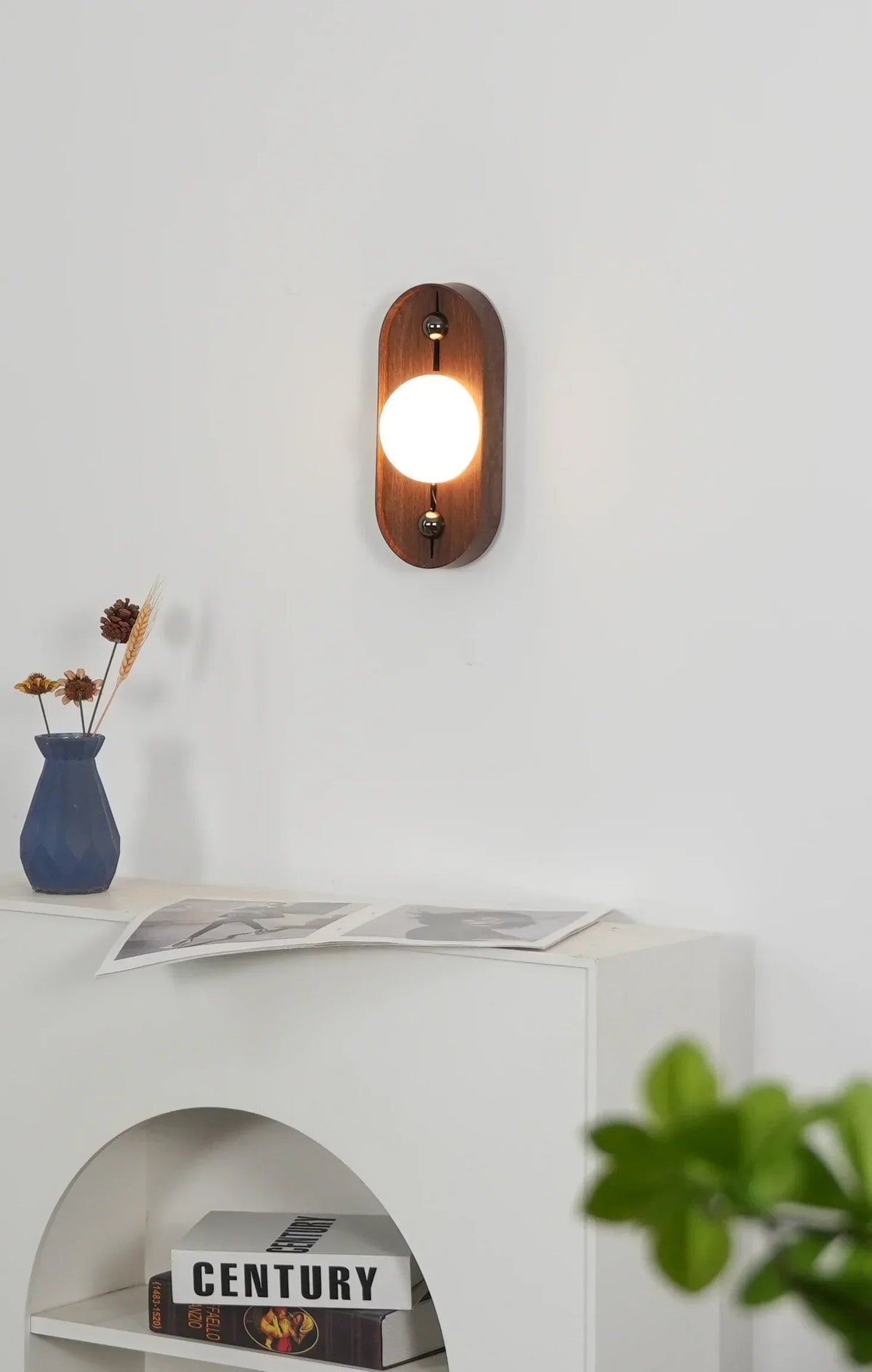 Alabaster Bezel Wall Lamp