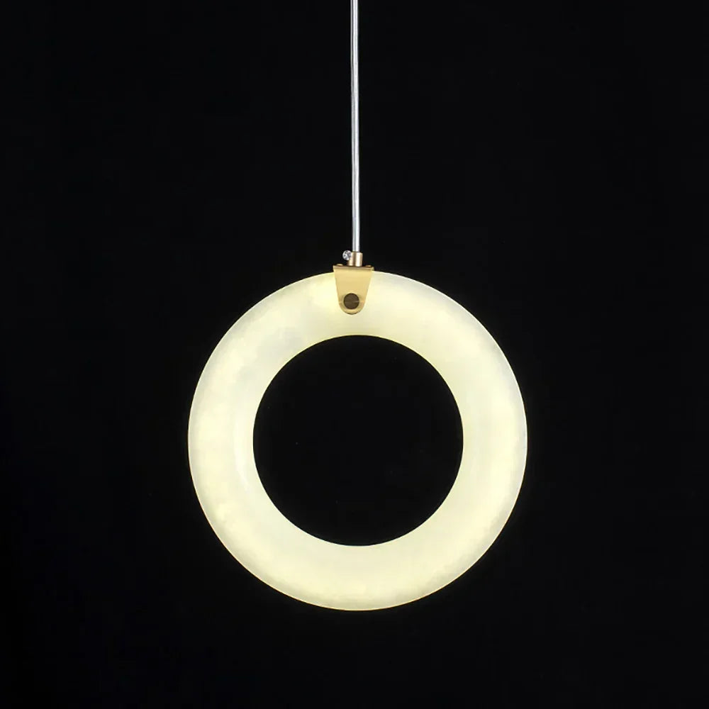 Alabaster Duplex Staircase Pendant Light