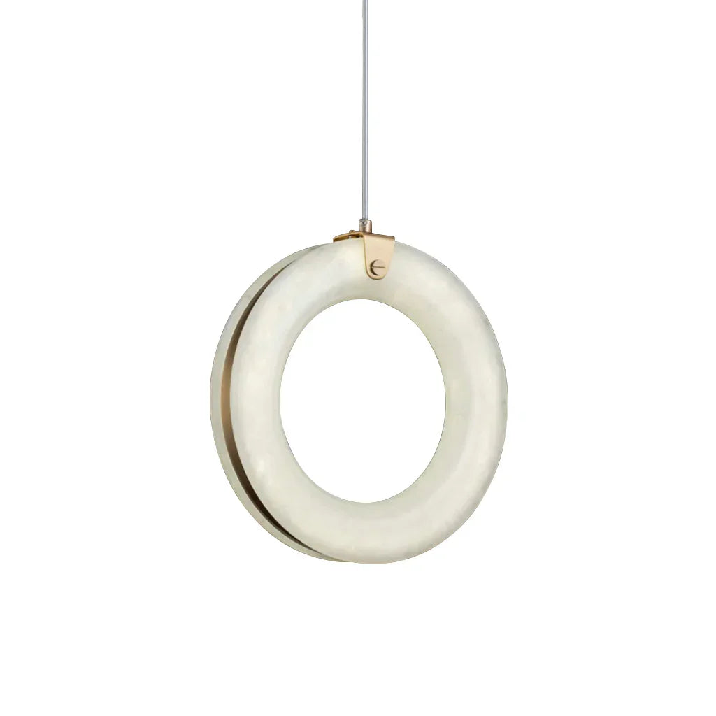 Alabaster Duplex Staircase Pendant Light