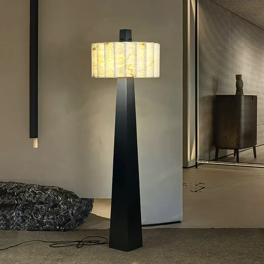 Alabaster Grandeur Floor Lamp