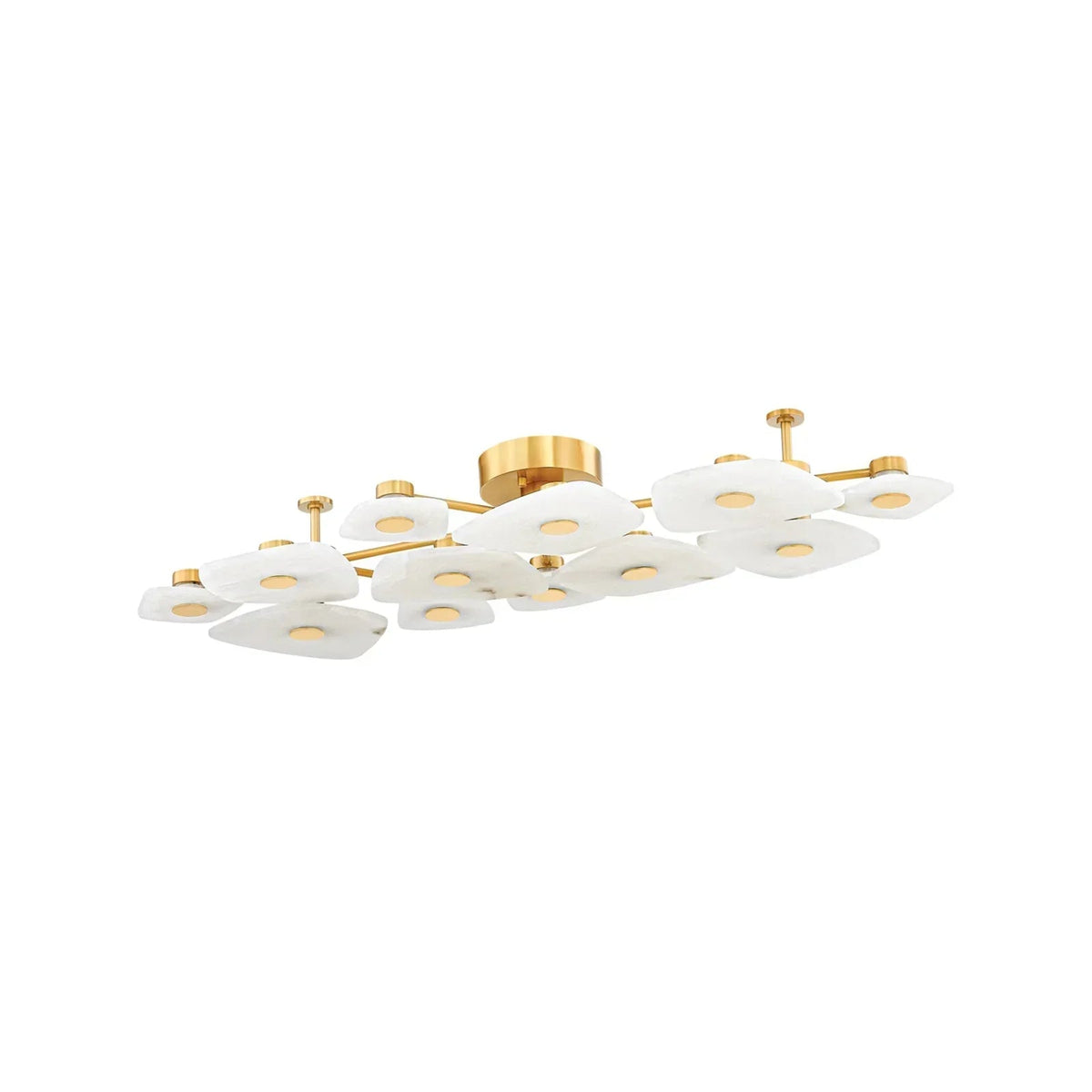 Alabaster Holmdel Ceiling Lamp