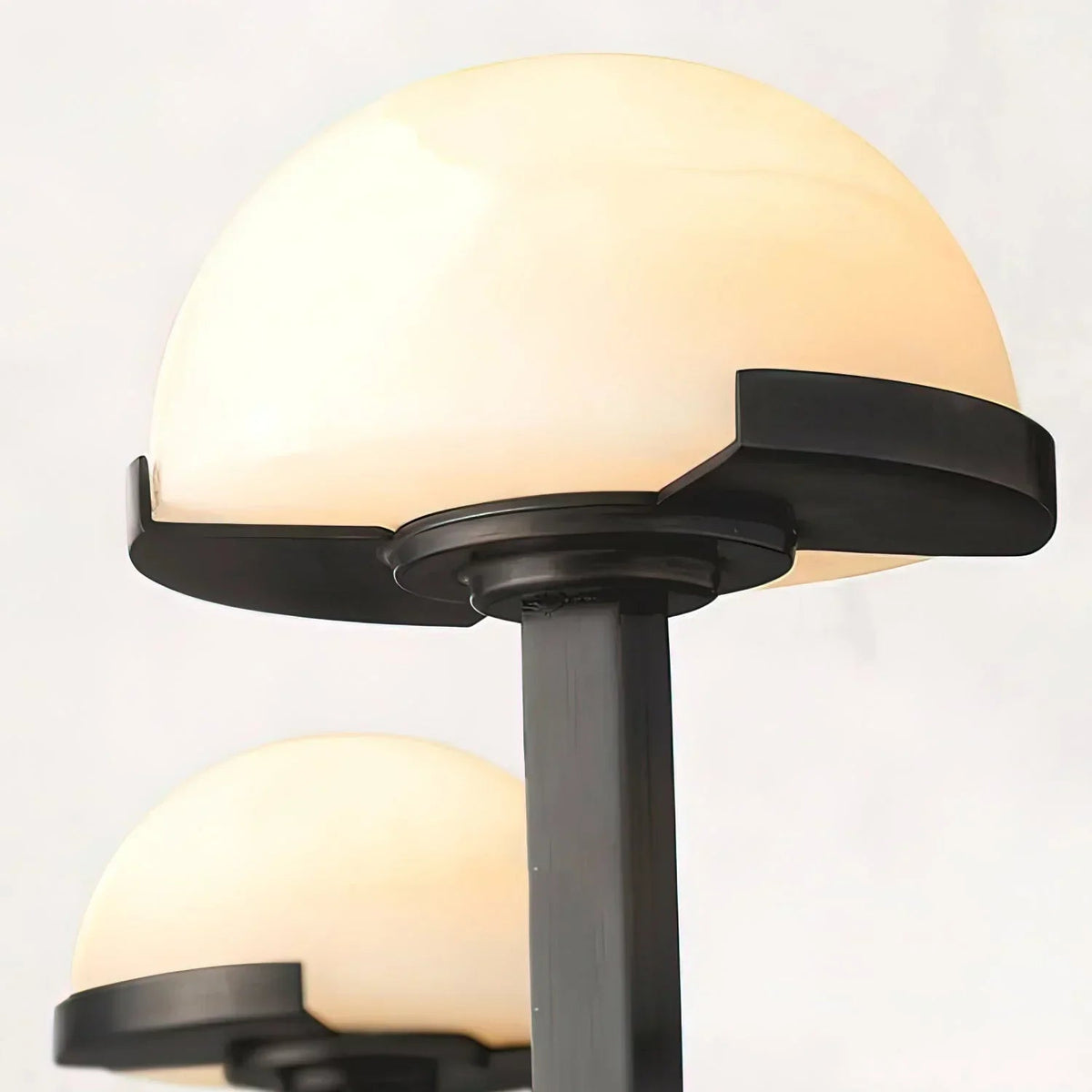 Alabaster Mushroom Wall Lamp