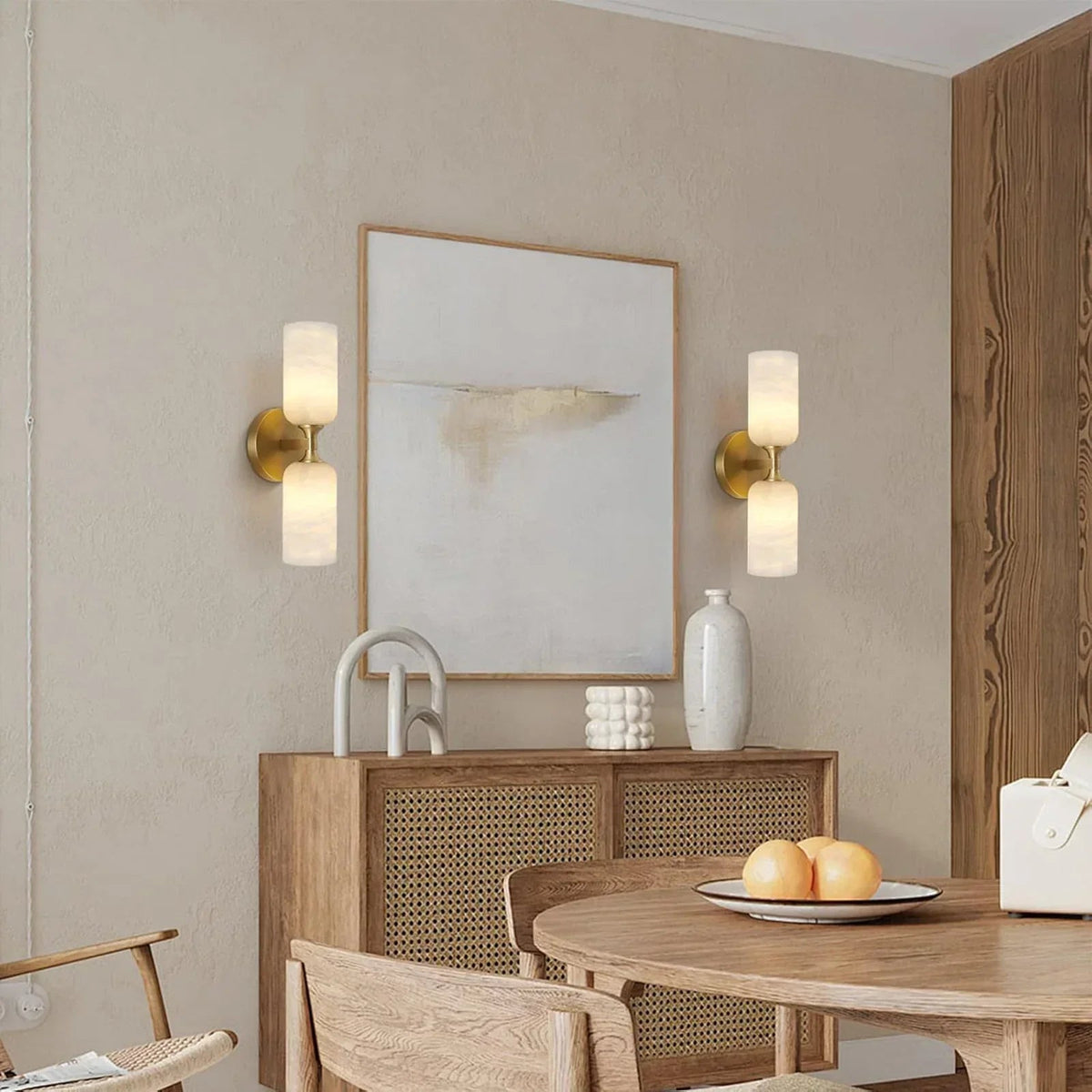Alabaster Monty Linear Wall Sconce