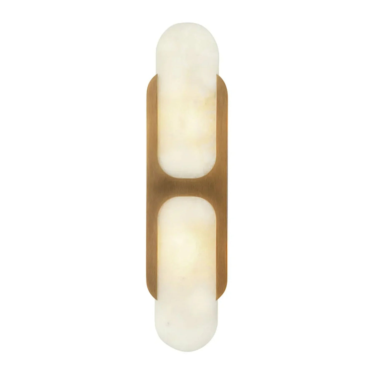 Alabaster Odin Oval Wall Sconce