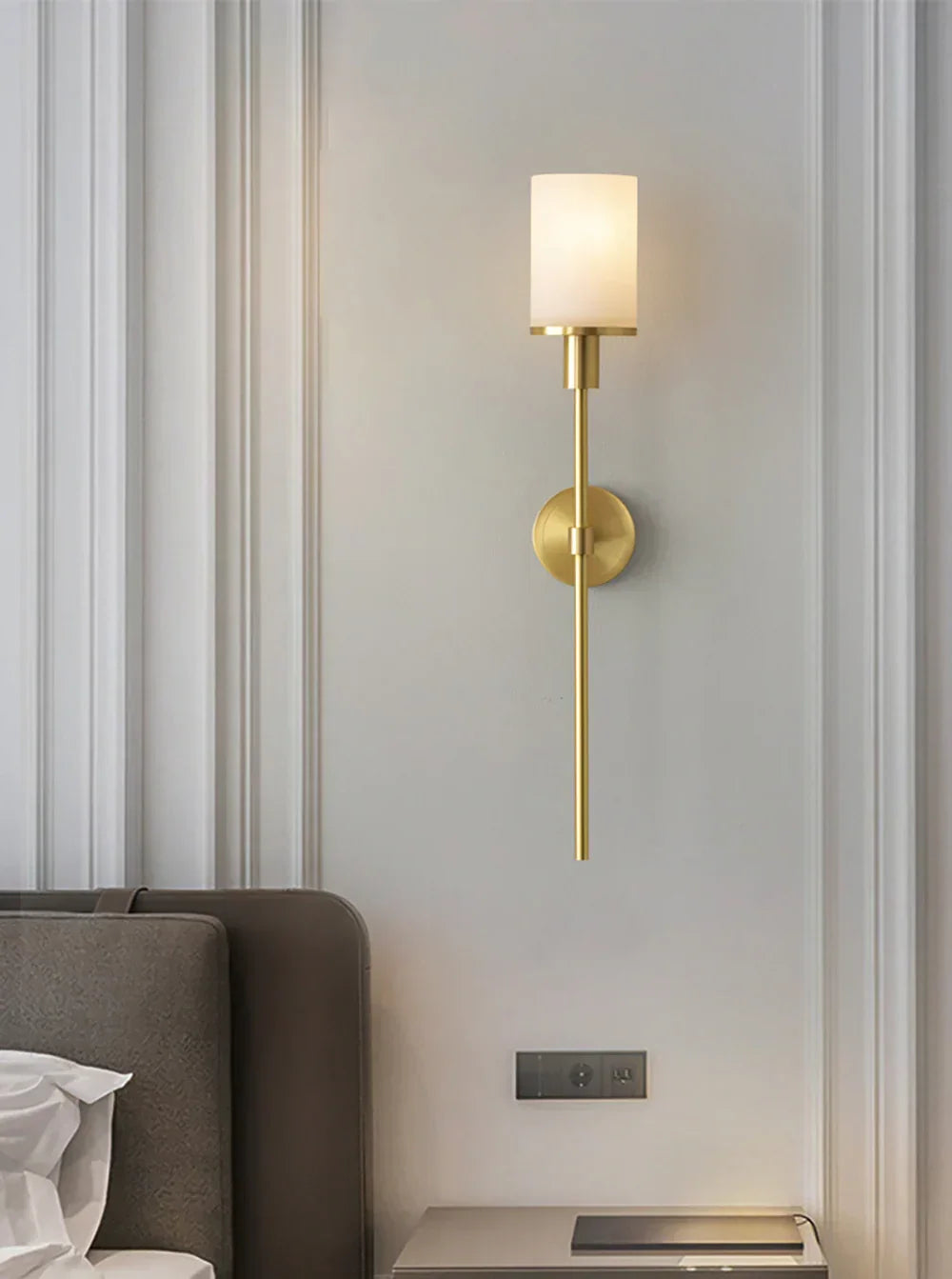 Alabaster Tracie Luxury Wall Sconce