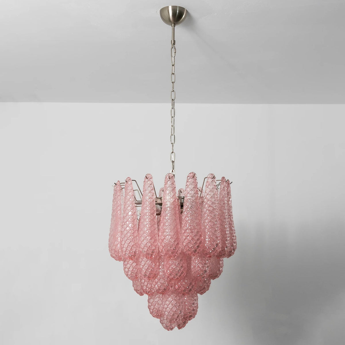 Amaris Tiered Teardrop Glass Chandelier