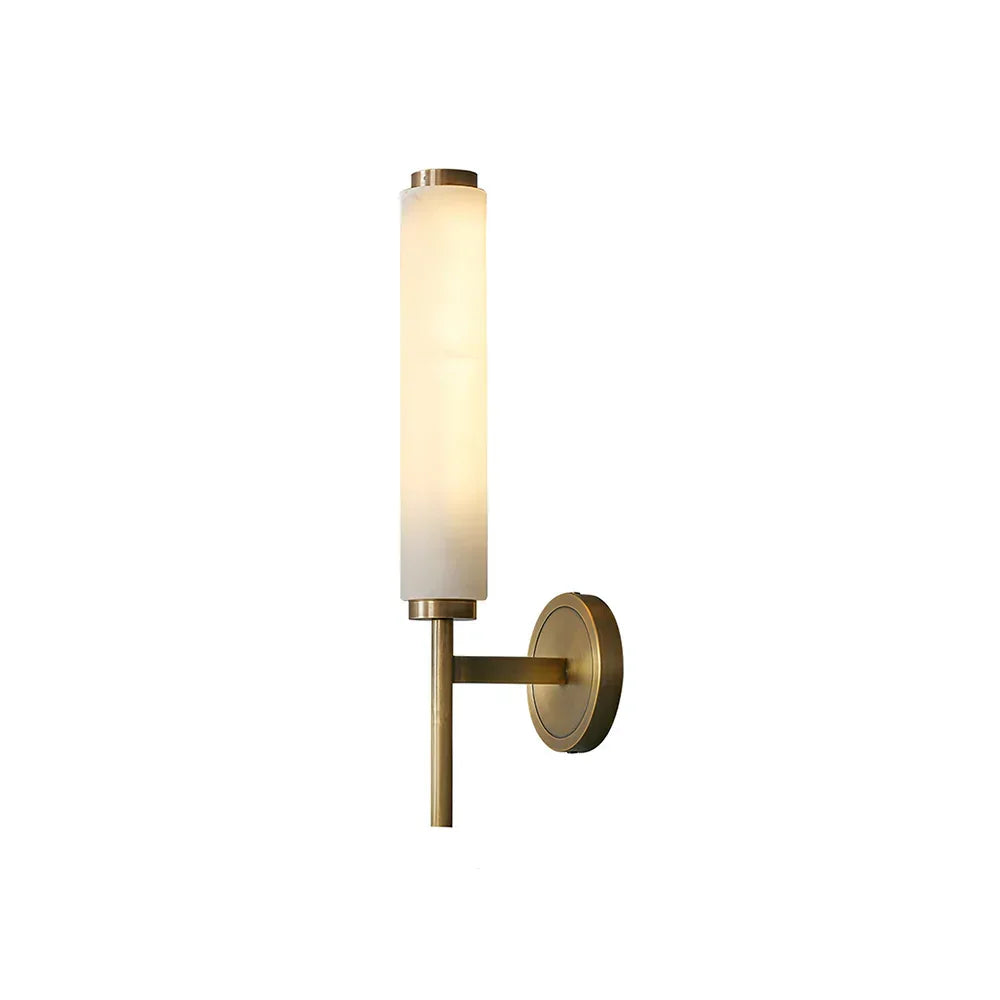 Brindisi Alabaster Candle Style Wall Lamp