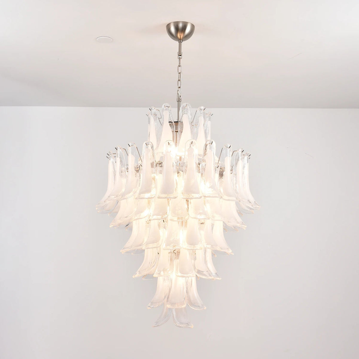 Camellia Glass Petal Chandelier