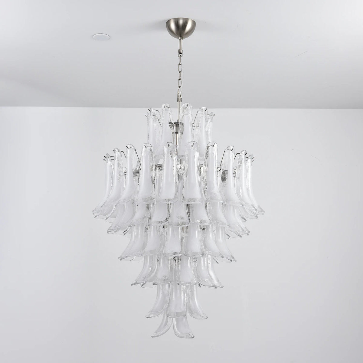 Camellia Glass Petal Chandelier