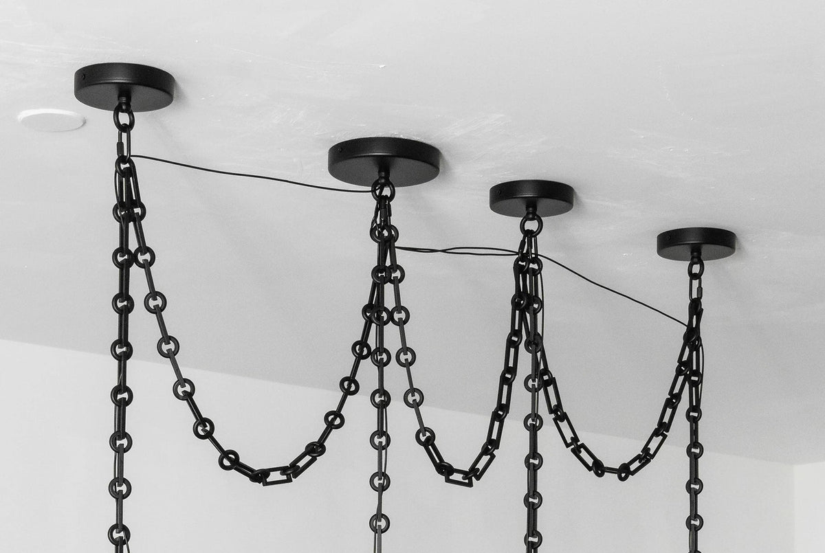 Hollis Ringed Swag Chain Chandelier