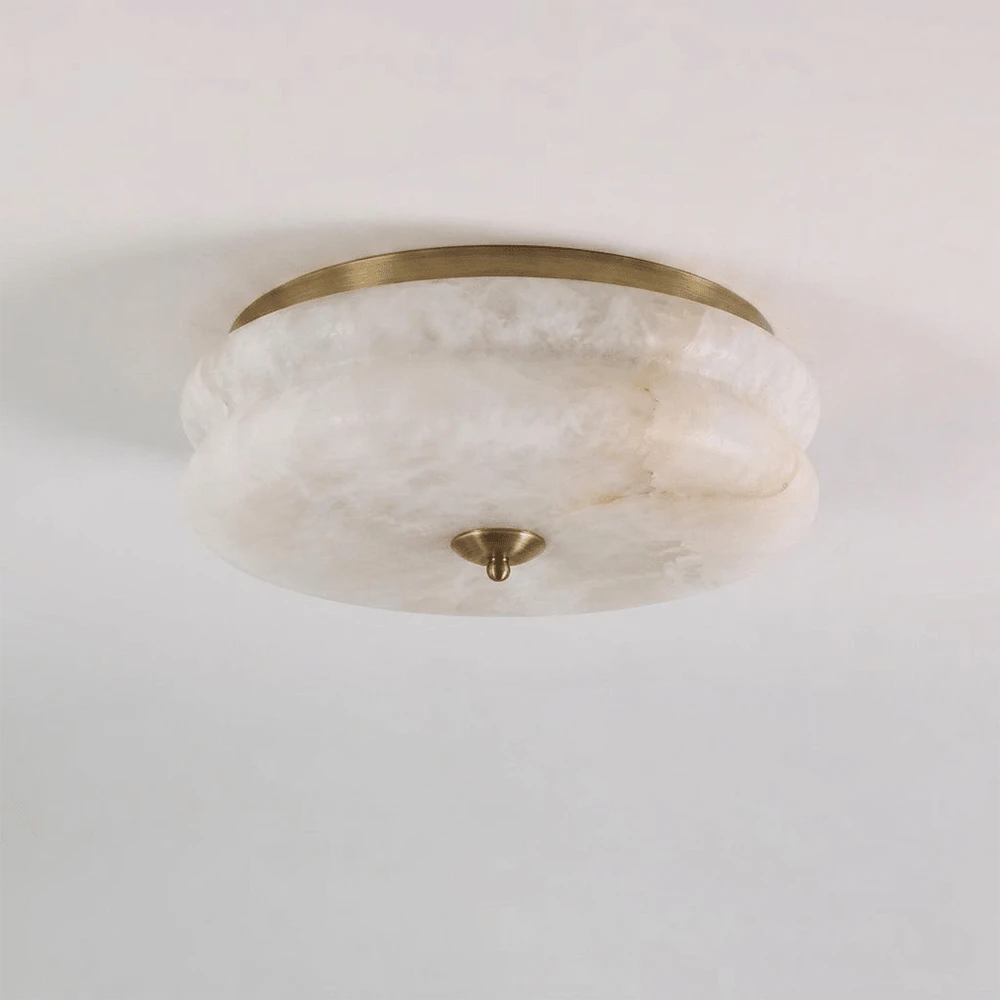Nimbus Alabaster Flush Mount Ceiling Light