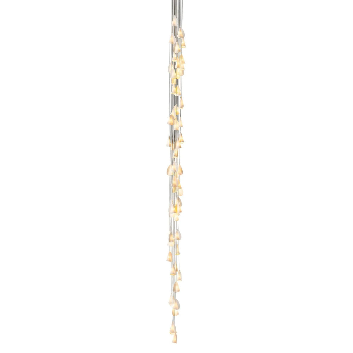Porcelain Cascade Cluster Pendant Light