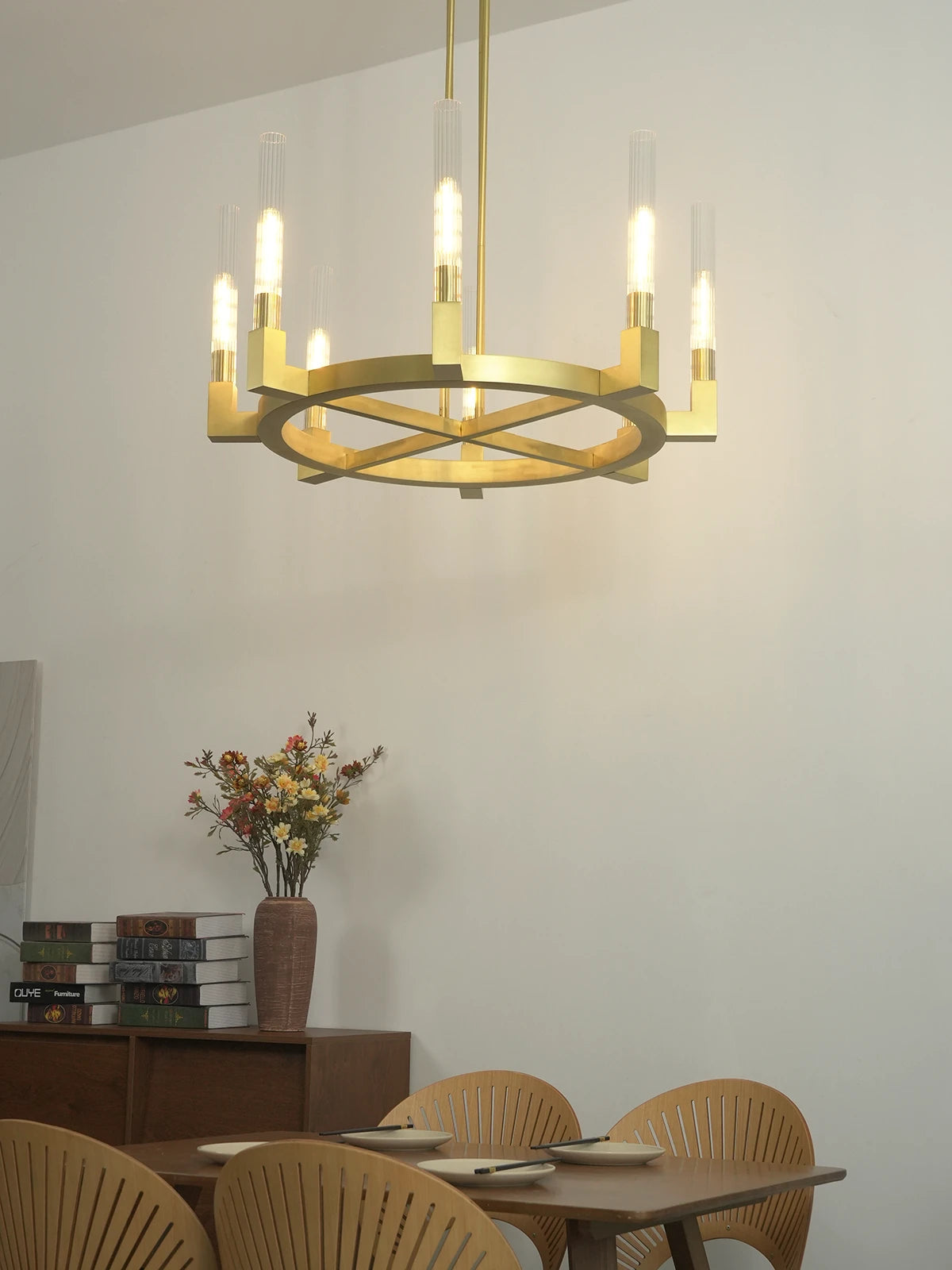 Alden Candle Ring Chandelier