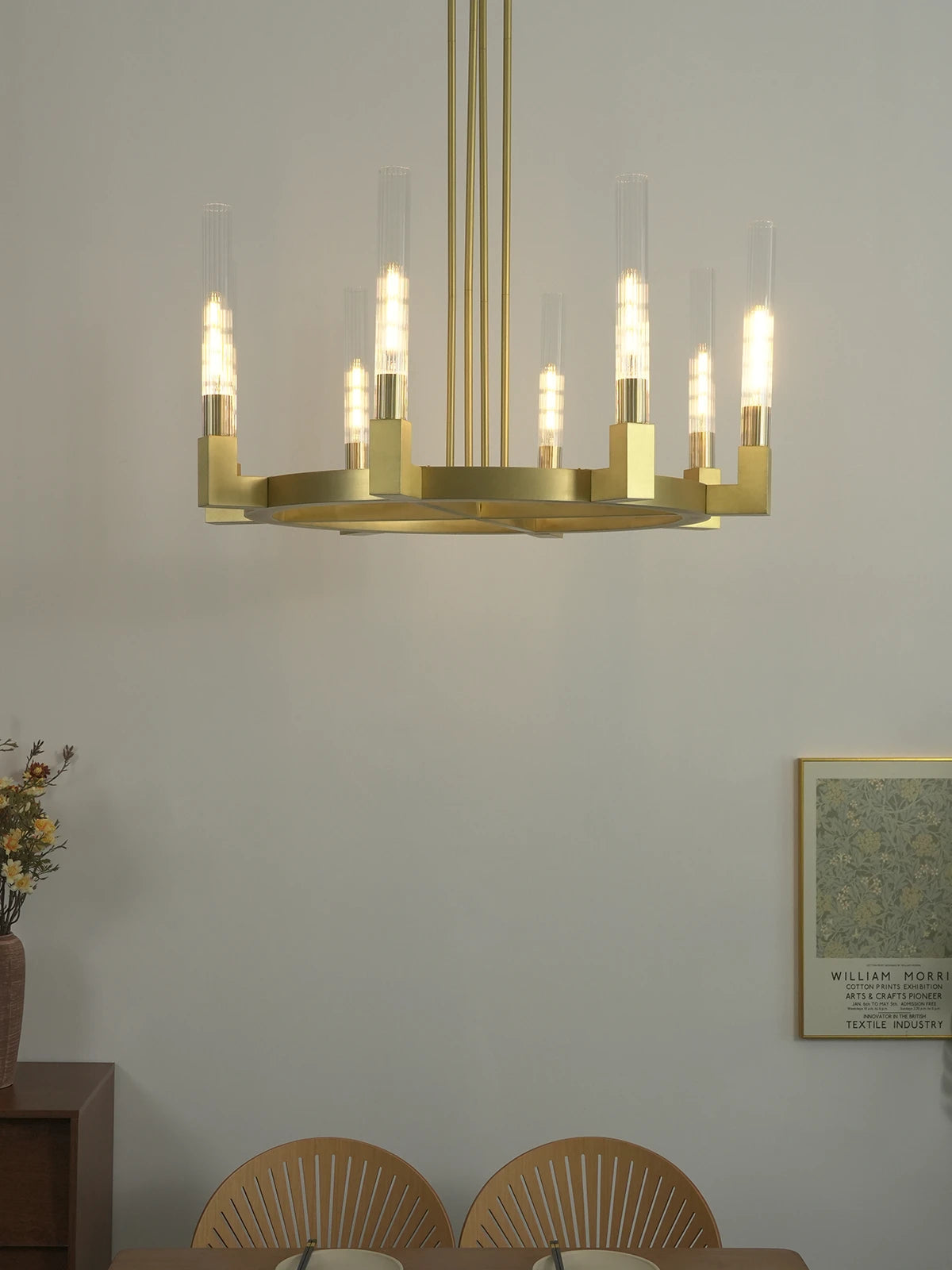 Alden Candle Ring Chandelier