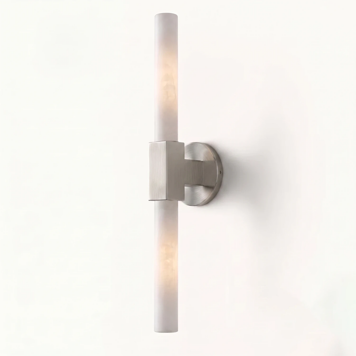 Corvin Alabaster Column Wall Sconce