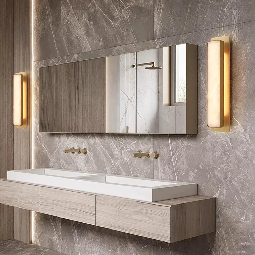 Sashya Alabaster Wall Lamp