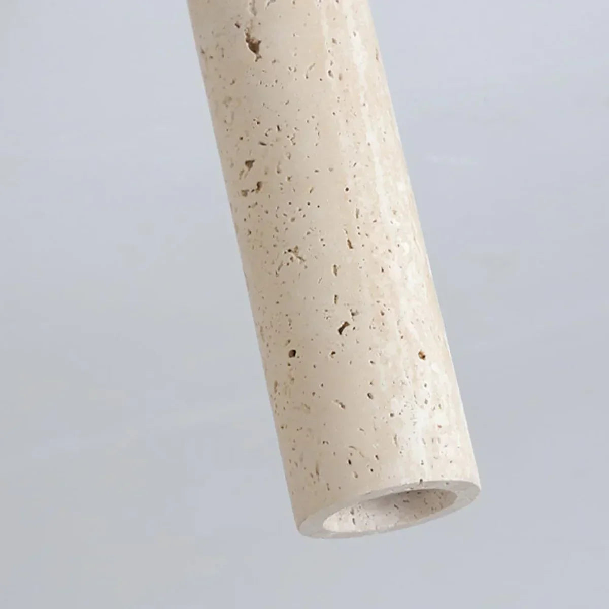 Wabi Sabi Cylinder Travertine Ceiling Lamp