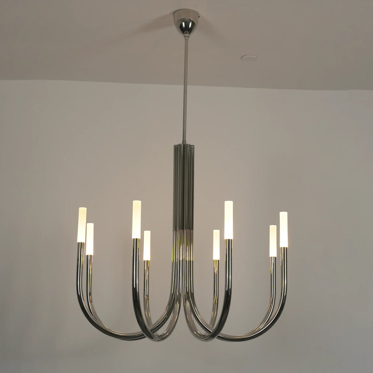 Corin Curved Arm Candle Chandelier
