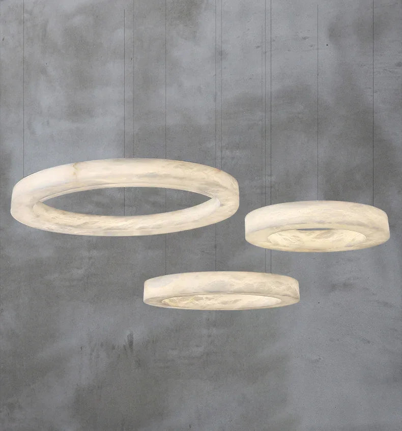 Marika Alabaster Chandelier