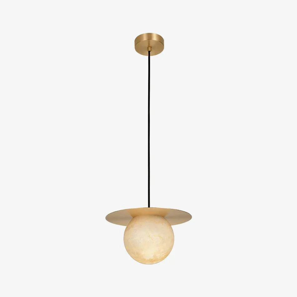 Alabaster Borra Pendant Light