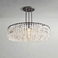 Marigana crystal chain chandelier bronze48 product view