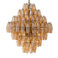 Merry faceted glass chandelier close-up detail large-detail-2